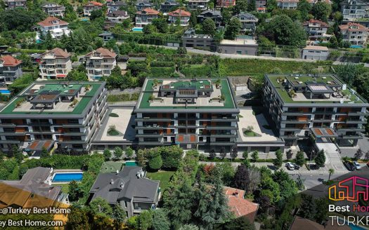 آپارتمانهای لوکس آناتولی استانبول در منطقه ثروتمند بیکوز Beykoz