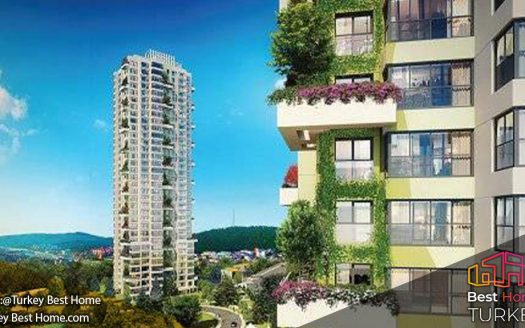 فروش آپارتمان های با نمای طبیعت در عمرانیه Umraniye، آسیا